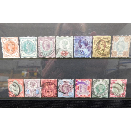 1887/1901 complete set of Queen Victoria stamps