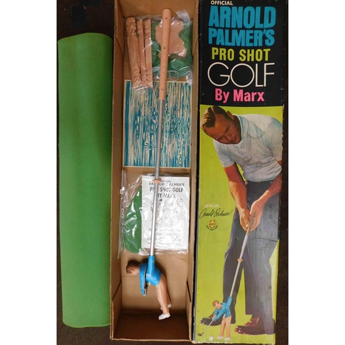 585 - Louis Marx 1960 Arnold Palmers Pro Shot Golf in excellent condition