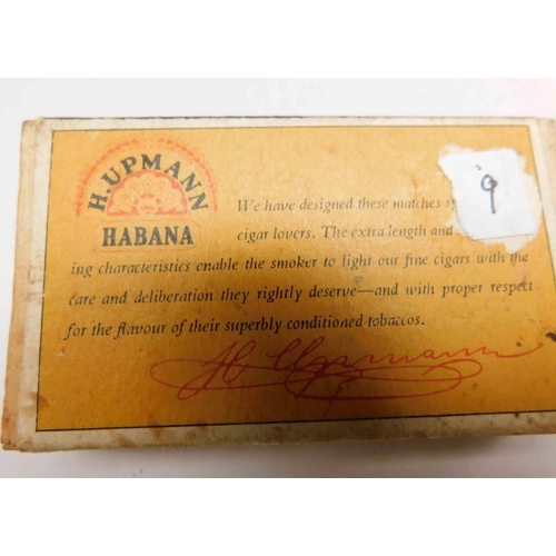 118 - 1920's - H. Upmann clear Matchbox