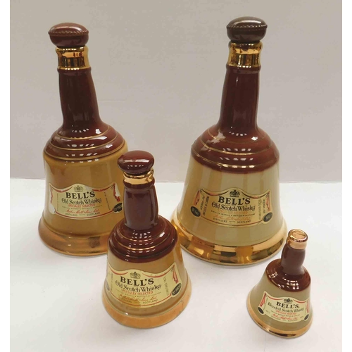 13 - Bells - whisky decanters