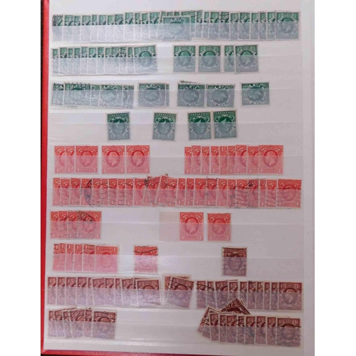 161 - GB stamps in stock book