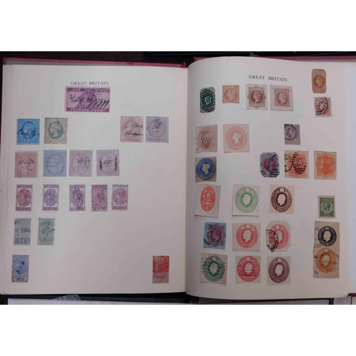 6 - Ten - stamp albums of mixed content