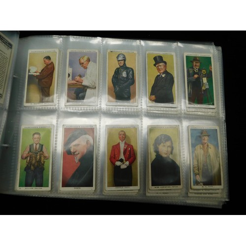 177 - Forty - Pages of mixed cigarette cards