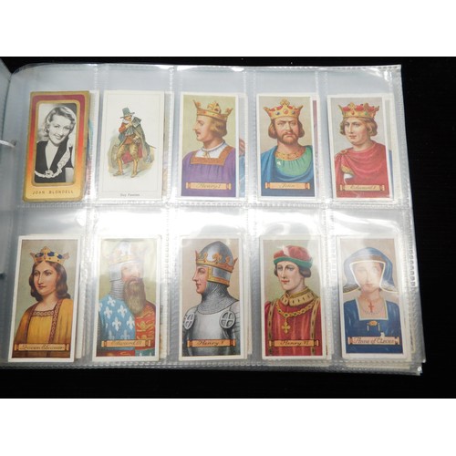 177 - Forty - Pages of mixed cigarette cards