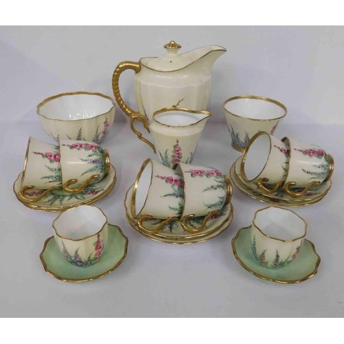 239 - Royal Crown Derby coffee set c1940