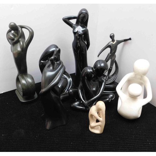 45 - Collection of figural groups