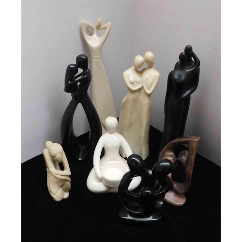 51 - Collection of figural groups