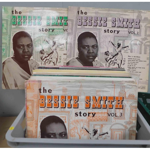 3 - Blue's & jazz LP's - various artists