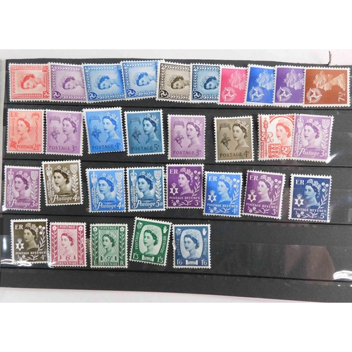 107 - Queen Elizabeth - pre decimal stamps