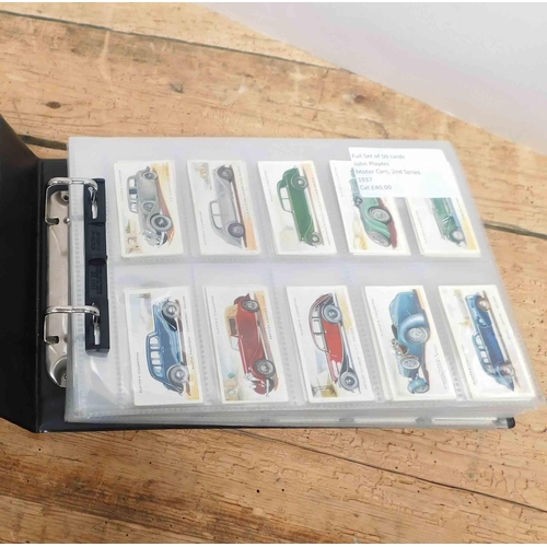 172 - Nine - Full sets of cigarette cards