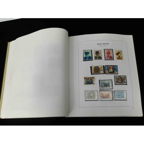 188 - Printed Great Britain - stamp album