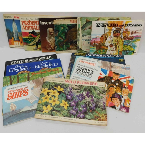 189 - Fifteen - sets of Brook Bond tea cards