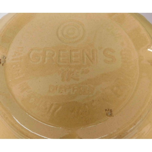 197 - Two - vintage Greens mixing bowls