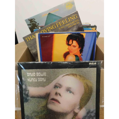 62a - Mixed LP's including - David Bowie