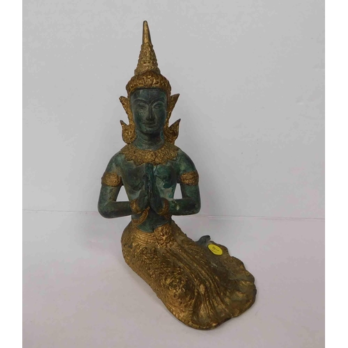 149 - Gilt bronze - Tibetan female 