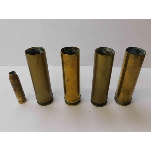 156a - Mixed - military shells & bullets