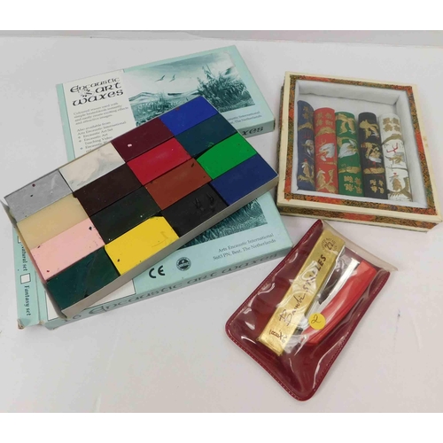 173 - Encaustic art waxes & related items