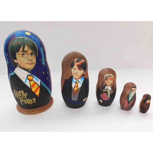 173a - Harry Potter themed - Russian nesting dolls