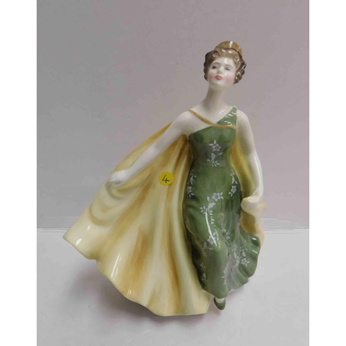 224 - Royal Doulton figure - Alexandra HN2398 - no damage