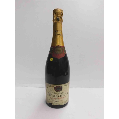 241 - Vintage bottle of - A. Rothschild 1966 Champagne  -unopened