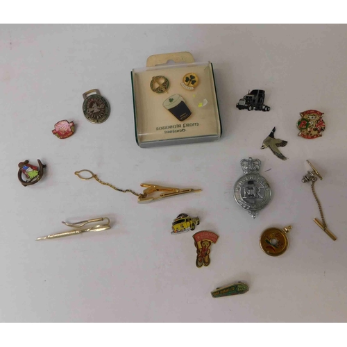 251 - Mixed pin badges - including vintage examples