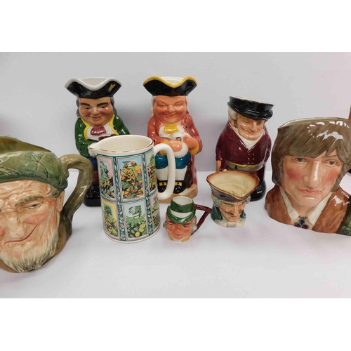 29 - Toby Jugs - Royal Doulton & Burlington ware