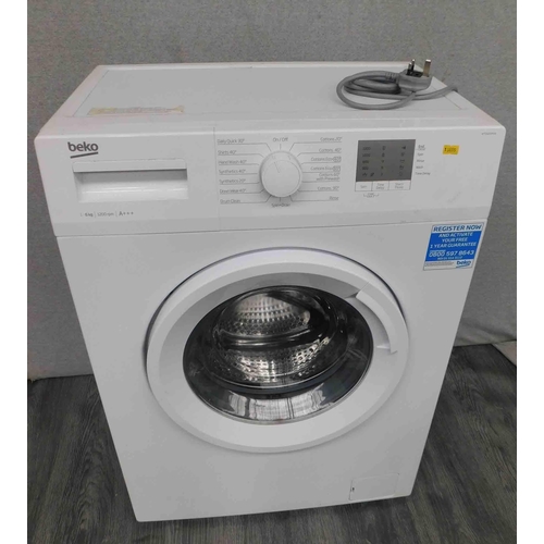 531 - Space saver (slim depth) washing machine Beko 6ks w/o...