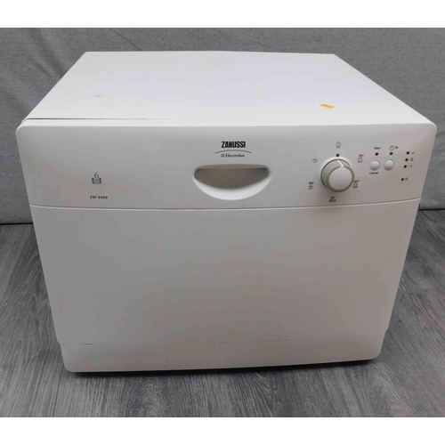 533 - Zanussi (ZSF2420) table top dishwasher - W/O