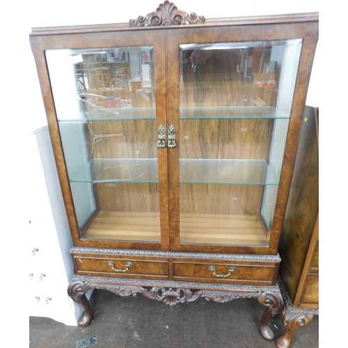 538 - Regency style display cabinet...