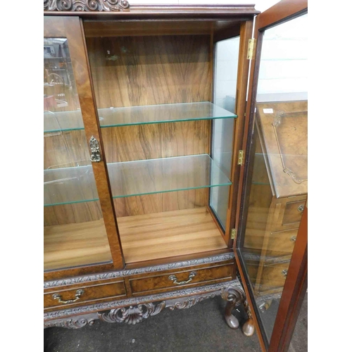 538 - Regency style display cabinet