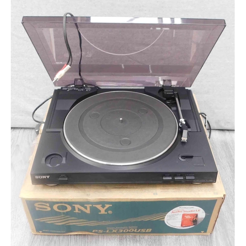 792 - Sony turntable PS-LX 250H-unchecked