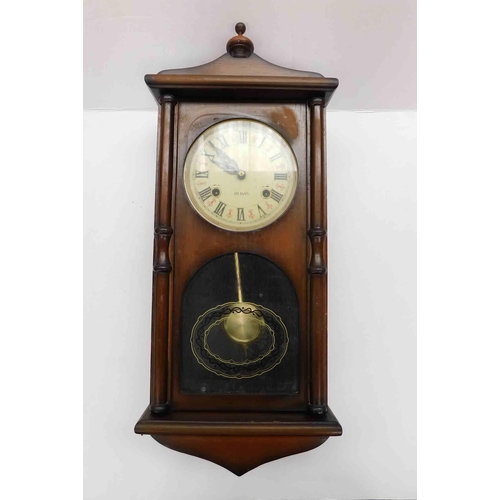 84 - 31 Day - long cased clock in W/O