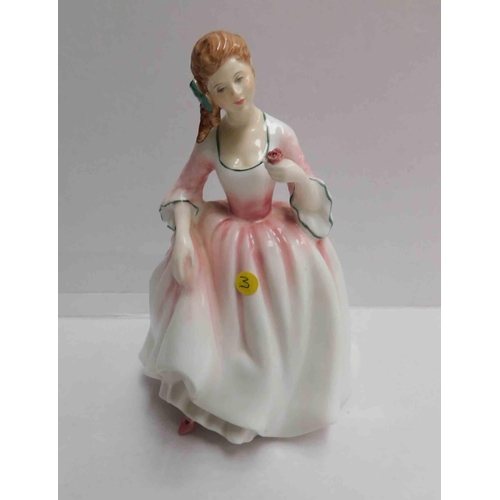 97 - Royal Doulton Tender Moments - HN3303 Peggy Davies no damage