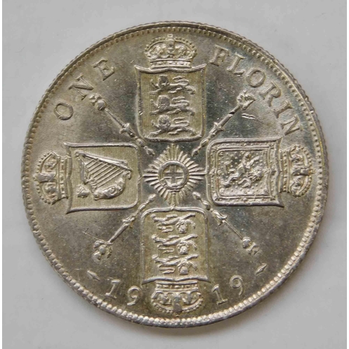 257 - 1919 - One Florin coin