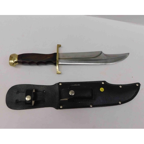 273 - Crocodile hunter - bowie knife & sheath