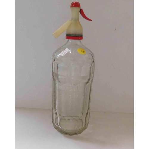 50 - Vintage - Co op Society soda syphon...