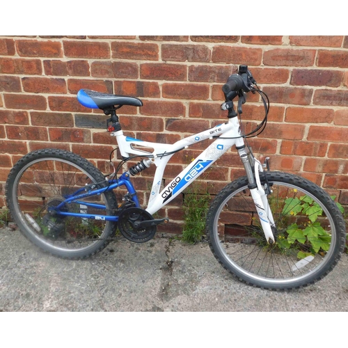 537 - Boys blue/white Arigo mountain bike