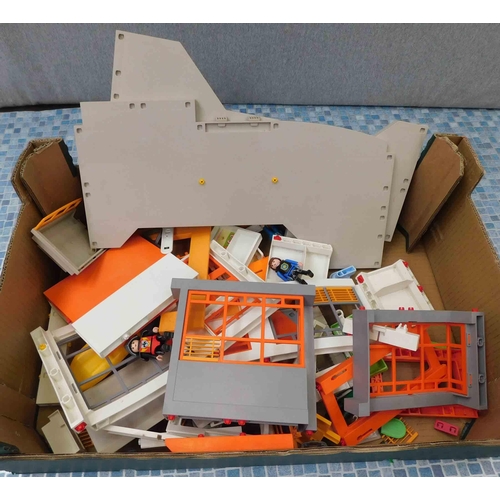 567 - Large box of Playmobile