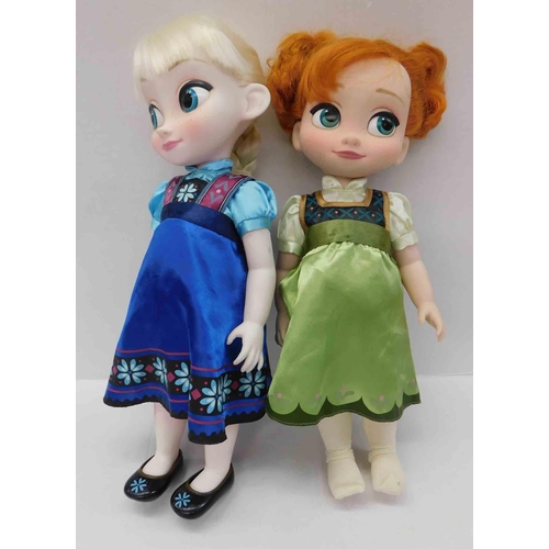 571 - Disney Anna & Elsa dolls