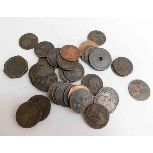 112 - Mixed copper coins - including antique & vintage examples