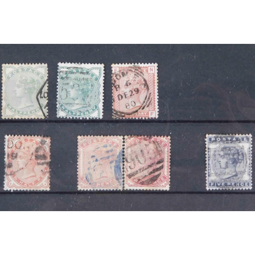 142 - Set of Victorian era stamps - with extra shades