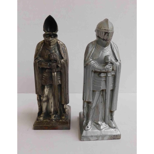 17 - Two - Novelty knight lighters
