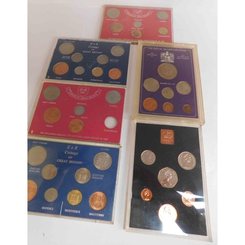 245 - Six - Uncirculated coin sets