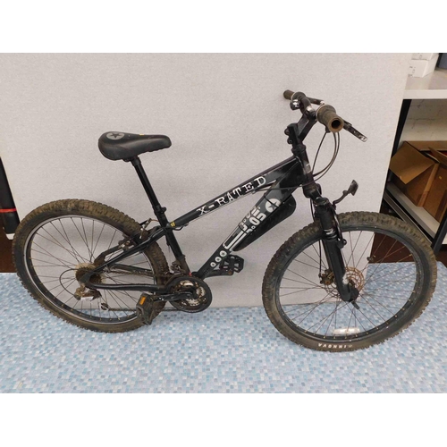 553 - Xrated mountain bike-front suspension, disc brakes, 21 gears