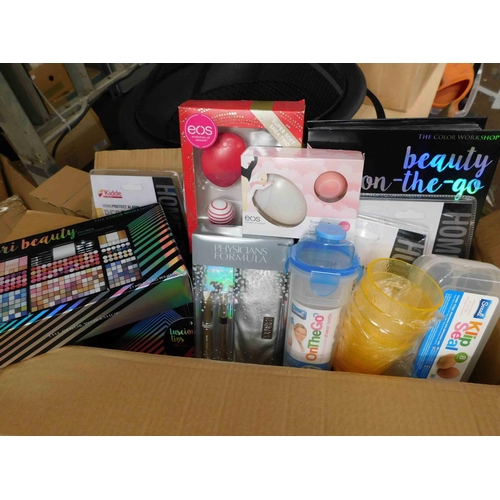 567 - Box of new items incl. makeup and smoke alarms etc.