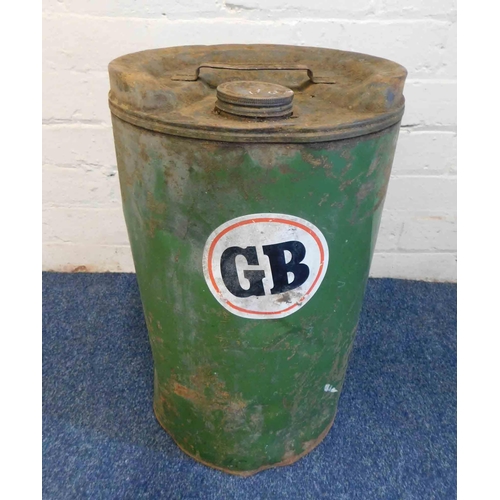 588 - Vintage oil canister - approx. 19