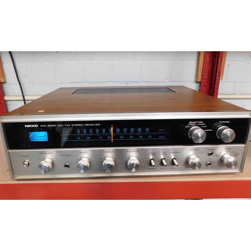 590 - Nikko STA-5050 stereo receiver W/O