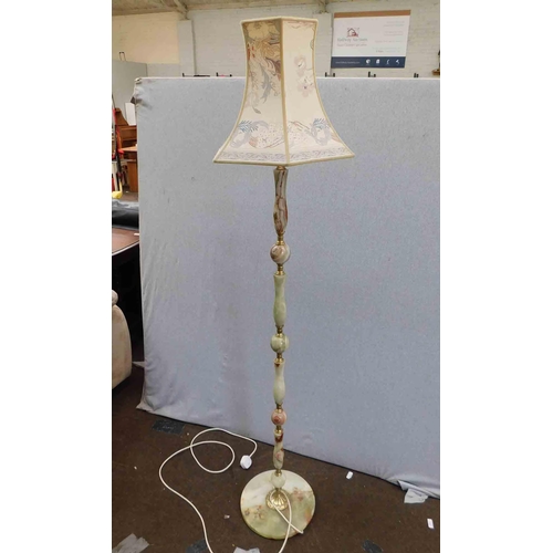 614 - Onyx standard lamp W/O