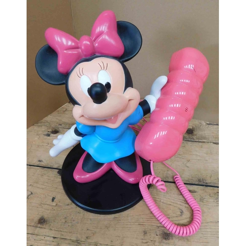 62 - Mini Mouse telephone w/o