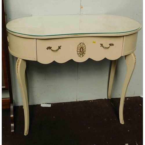 631 - Regency style dressing table with drawer